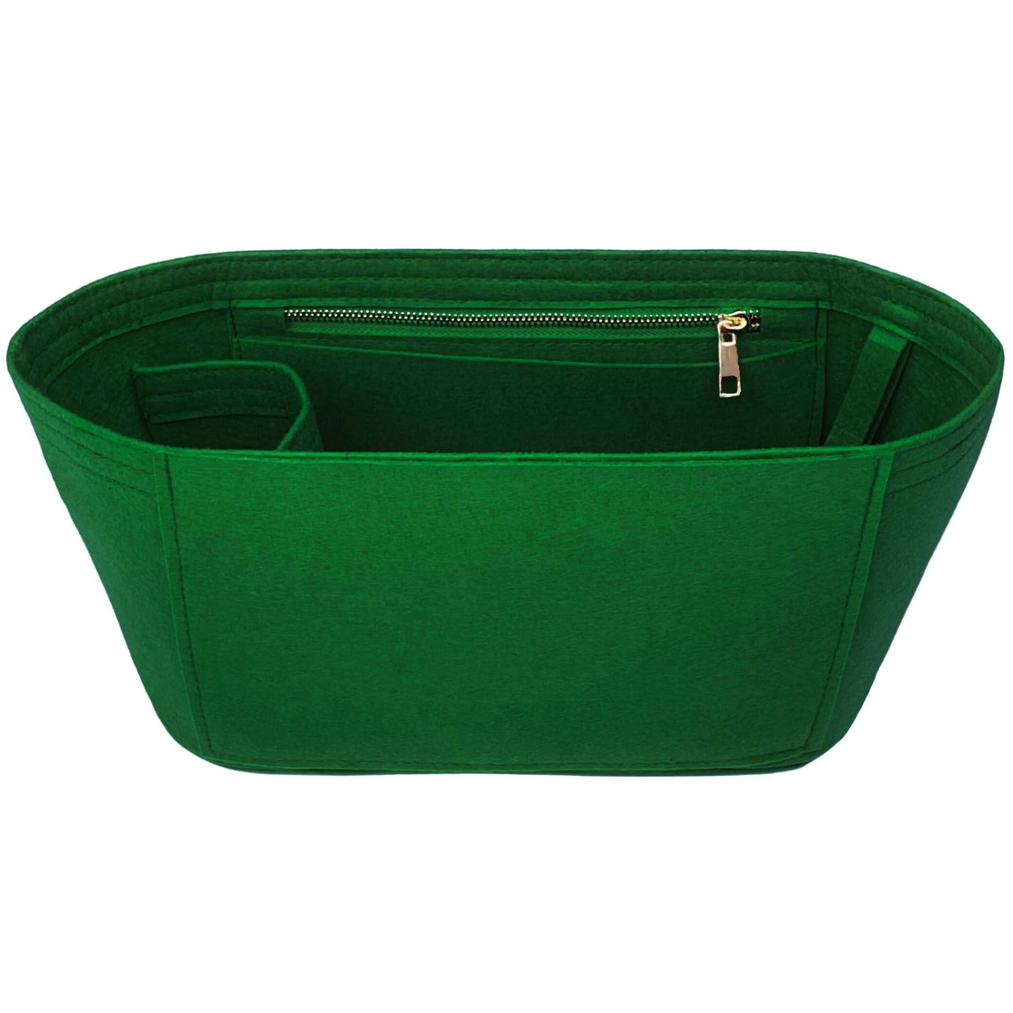 Bag Insert for (Mulberry, Mini Zipped Bayswater) Organizer of Felt Fabric