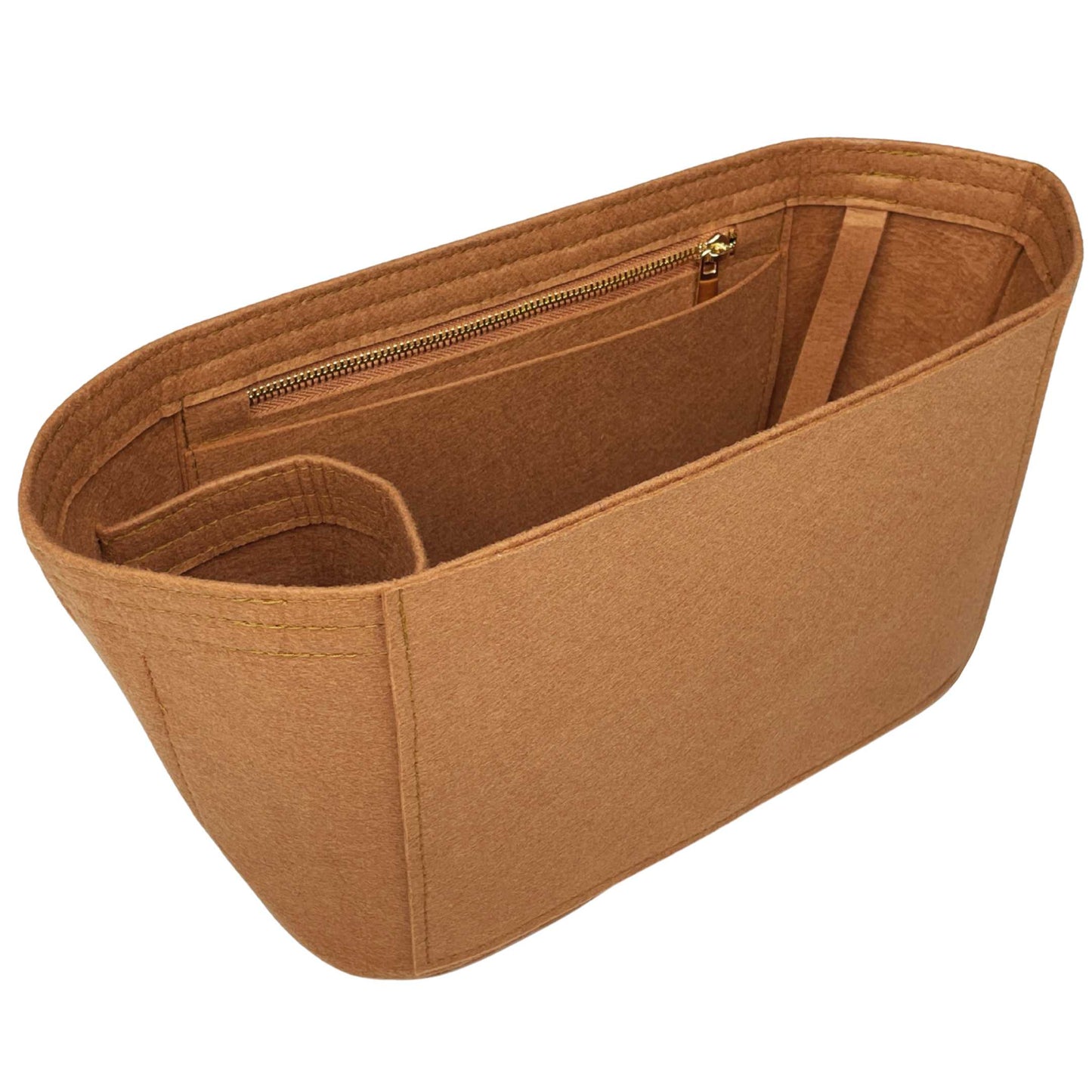 Bag Insert for (DeMellier, Midi New York) Organizer of Felt Fabric
