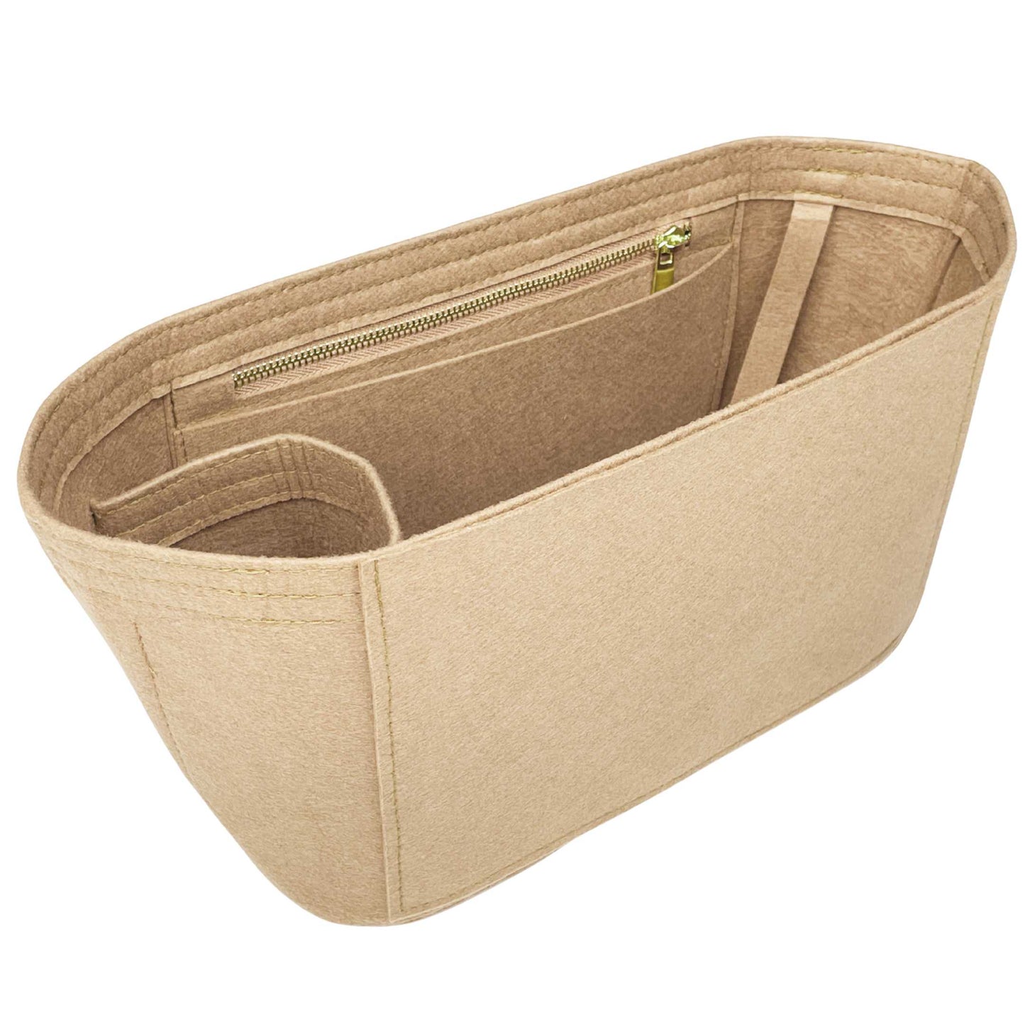 Bag Insert for (LV, Mezzo) Organizer of Felt Fabric