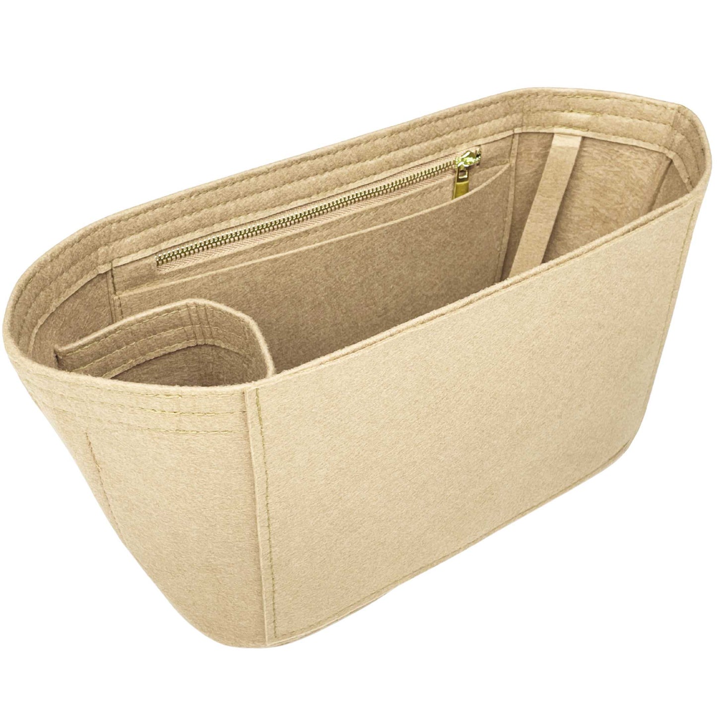 Bag Insert for (DeMellier, New York) Organizer of Felt Fabric