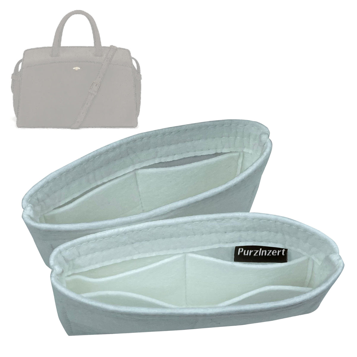 Bag Insert for (Metier, Private Eye 37cm) Organizer Tote Purse Organiser Liner Shaper [Premium Felt Material]