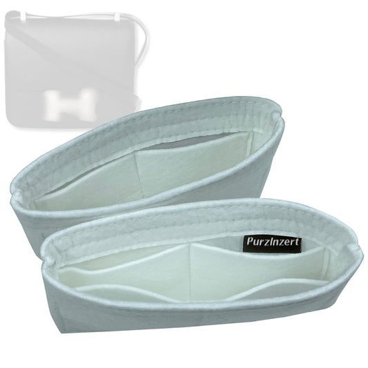 Bag Insert for (Hermes, Constance 18 Mini) Organizer Tote Purse Organiser Liner Shaper [Premium Felt Material]