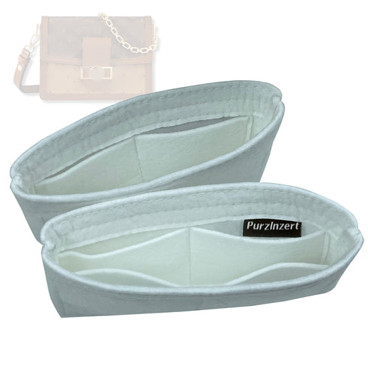 Bag Insert for (LV, Dauphine Mini) Organizer Tote Purse Organiser Liner Shaper [Premium Felt Material]