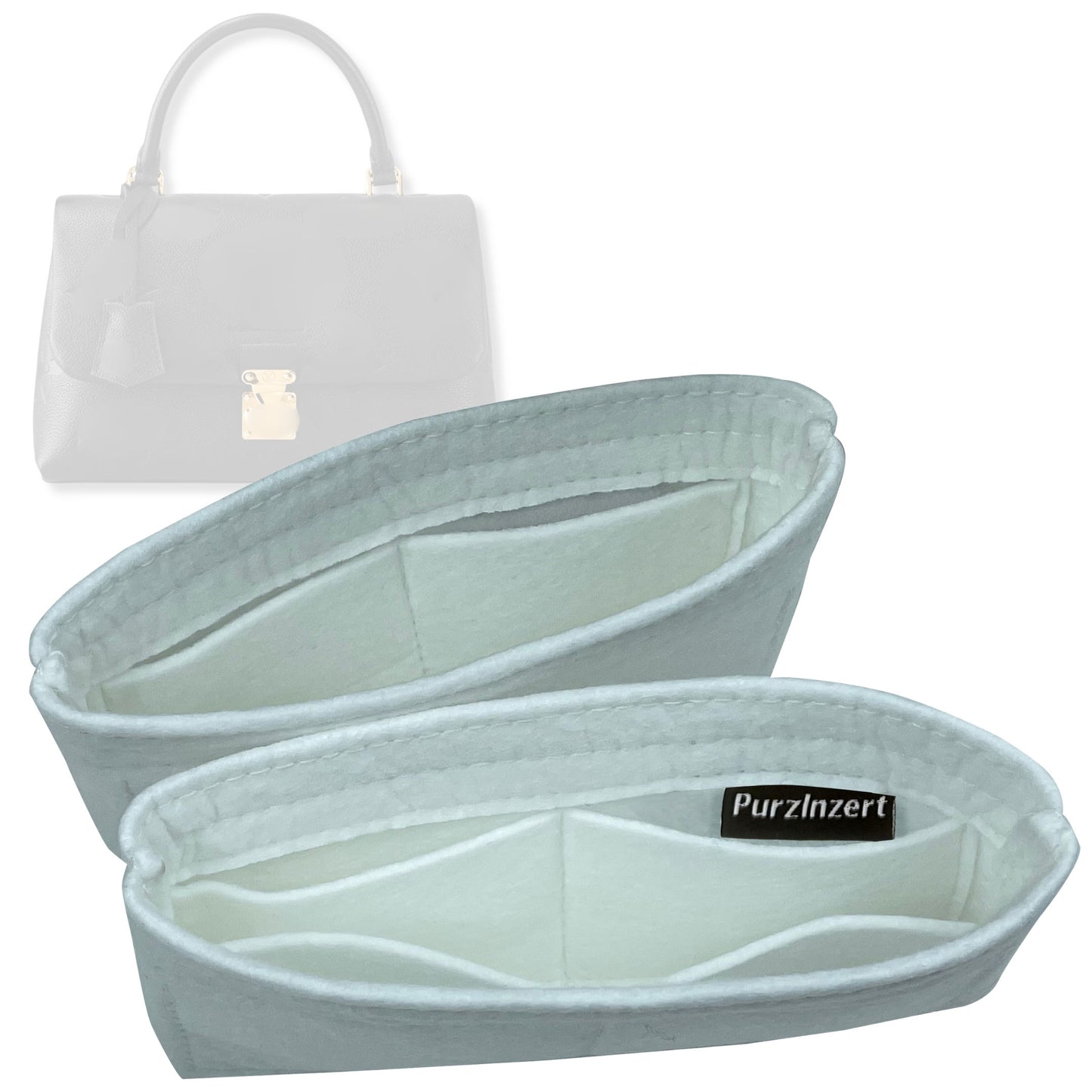 Bag Insert for (LV, Madeleine MM (Medium)) Organizer Tote Purse Organiser Liner Shaper [Premium Felt Material]