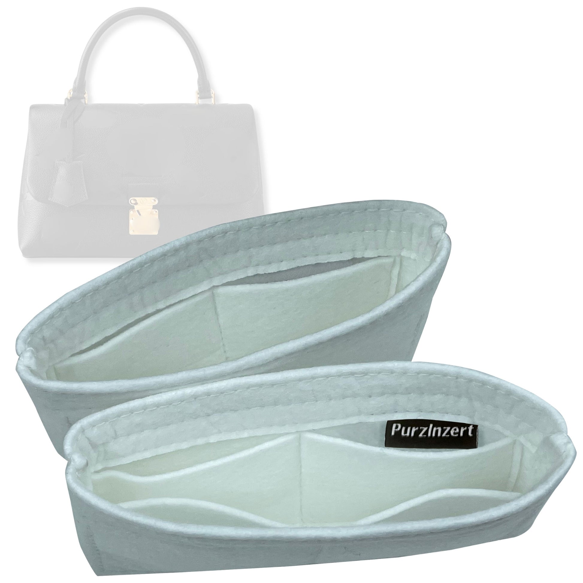 Bag Insert for (LV, Madeleine MM (Medium)) Organizer Tote Purse Organiser Liner Shaper [Premium Felt Material]