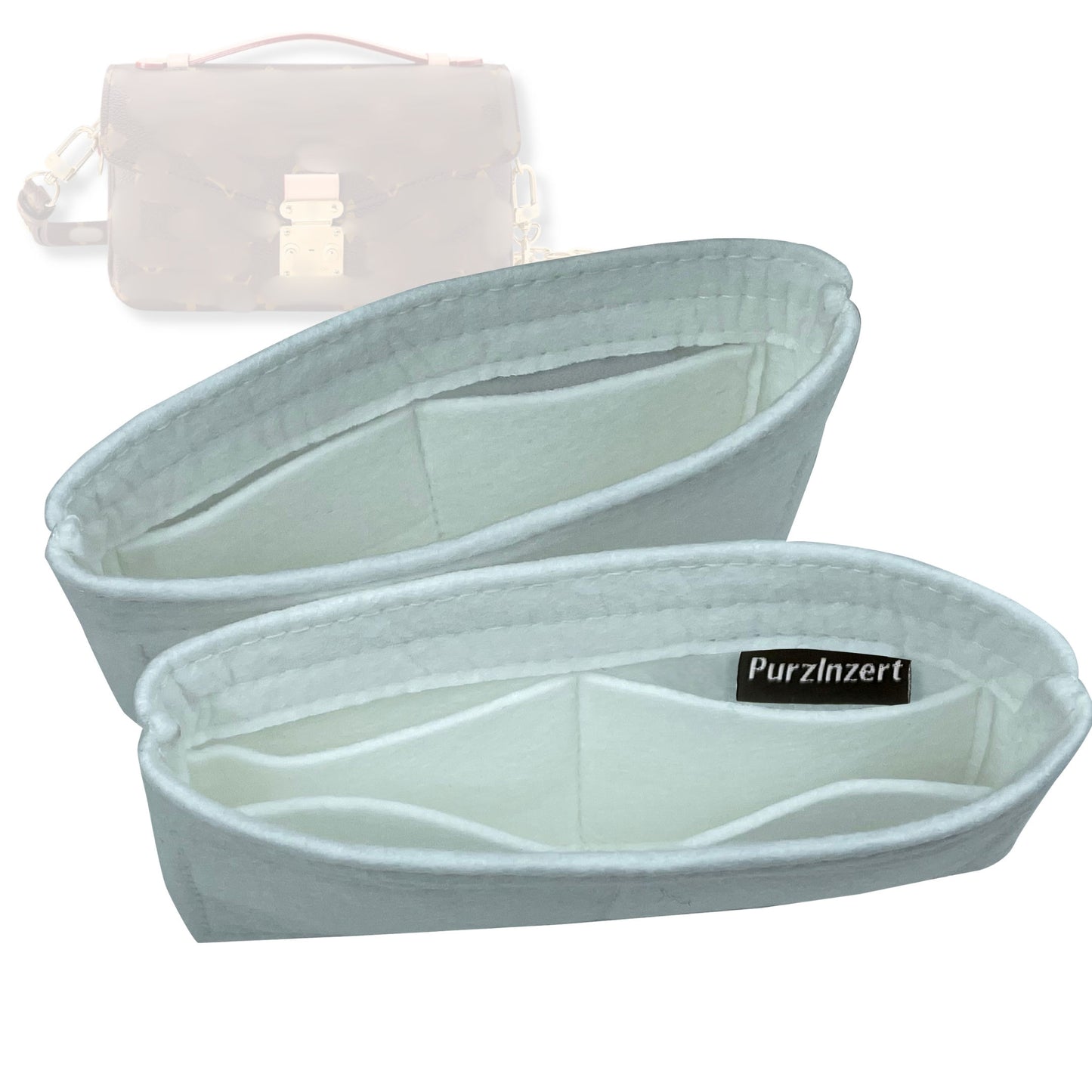 Bag Insert for (LV, East West Métis) Organizer Tote Purse Organiser Liner Shaper [Premium Felt Material]