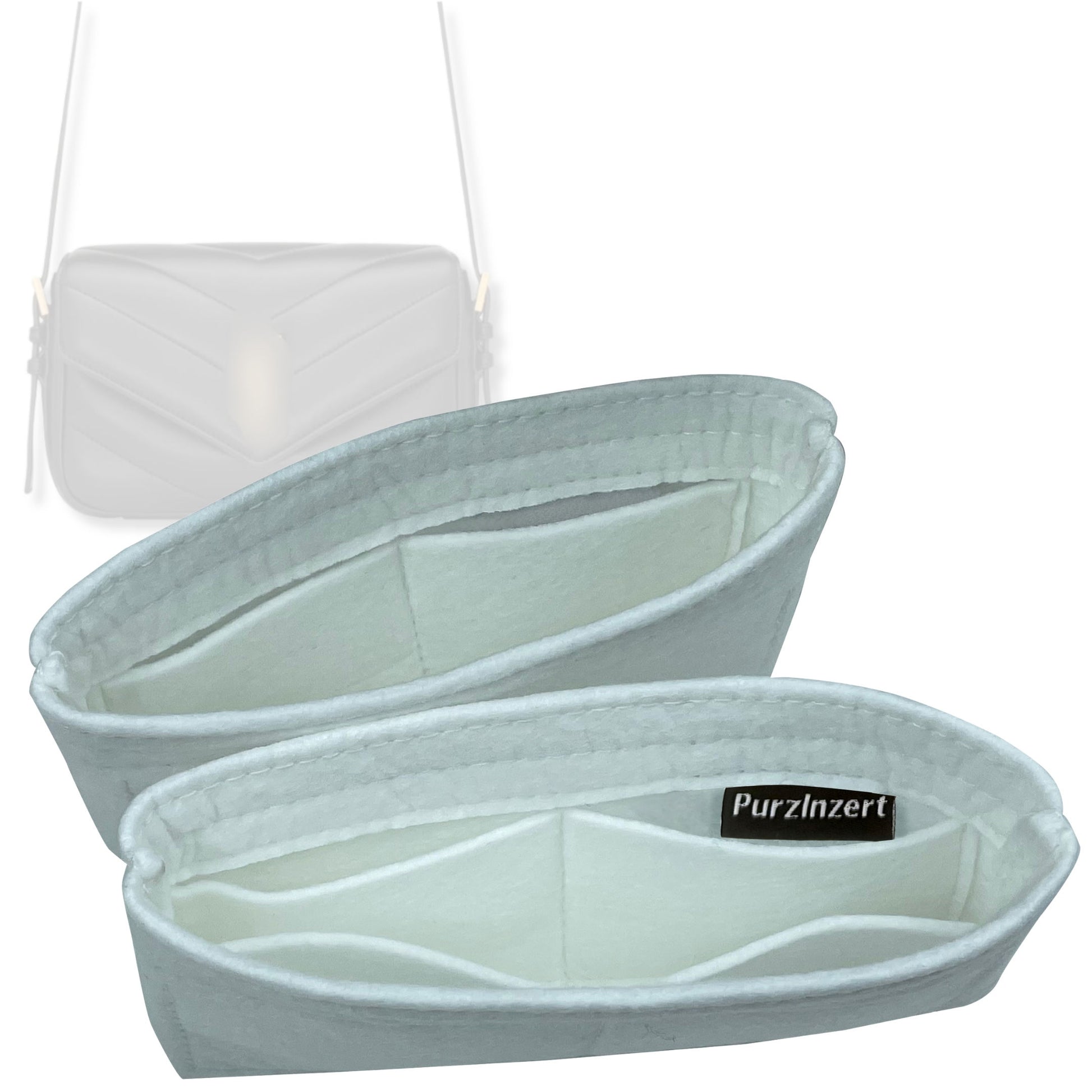 Bag Insert for (Saint Laurent (YSL), Loulou Toy) Organizer Tote Purse Organiser Liner Shaper [Premium Felt Material]