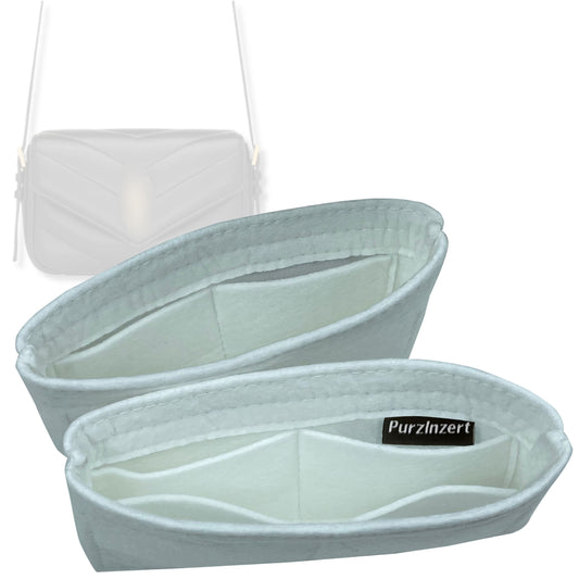 Bag Insert for (Saint Laurent (YSL), Loulou Toy) Organizer Tote Purse Organiser Liner Shaper [Premium Felt Material]