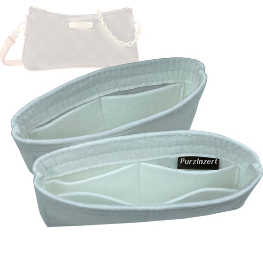 Bag Insert for (LV, Liv Pochette) Organizer Tote Purse Organiser Liner Shaper [Premium Felt Material]