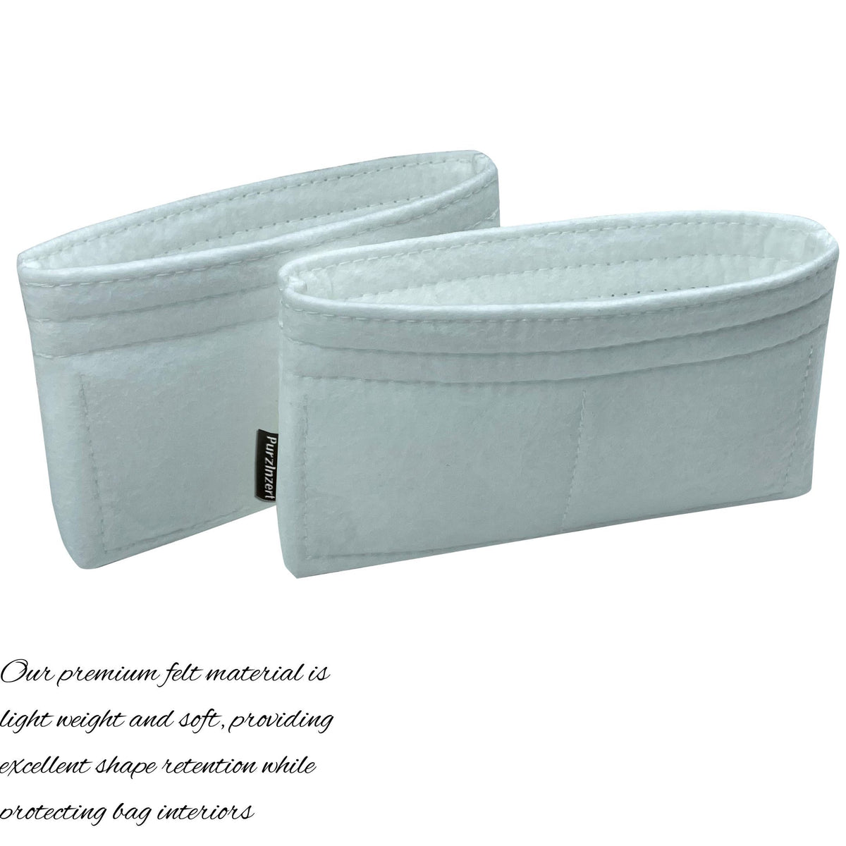 Bag Insert for (Coach, Tabby Shoulder Bag 36) Organizer of Felt Fabric