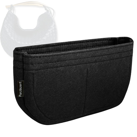 Bag Insert for (Bottega Veneta, Sardine Large) Organizer Tote Purse Organiser Liner Shaper [Premium Felt Material]