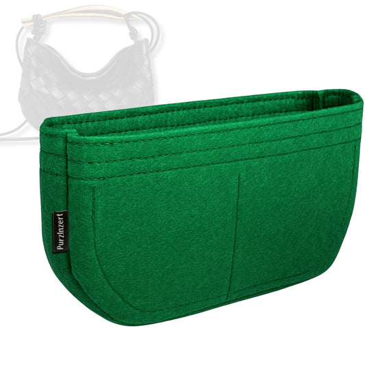 Bag Insert for (Bottega Veneta, Sardine Clasic) Organizer Tote Purse Organiser Liner Shaper [Premium Felt Material]