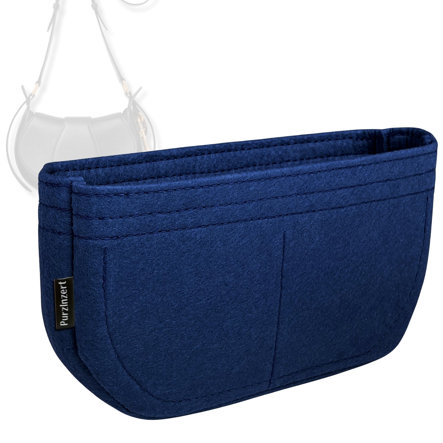 Bag Insert for (Chloe, Small Ride Crossbody) Organizer Tote Purse Organiser Liner Shaper [Premium Felt Material]