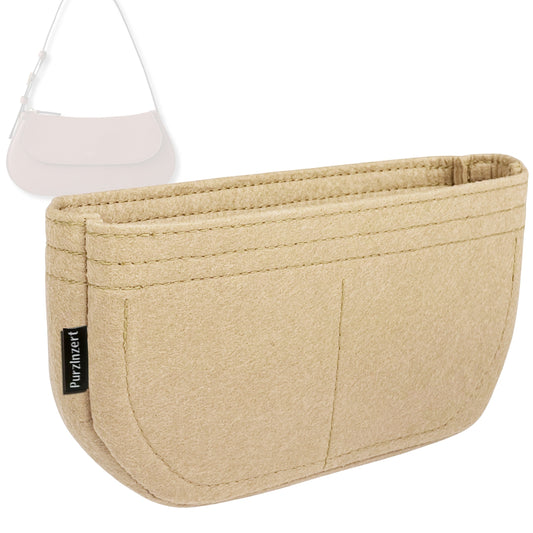 Bag Insert for (Mulberry, Clovelly Shoulder Bag) Organizer Tote Purse Organiser Liner Shaper [Premium Felt Material]