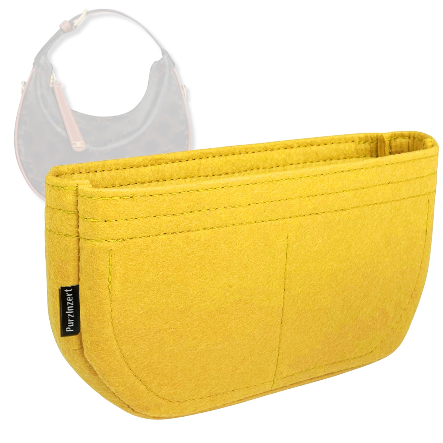 Bag Insert for (Celine, Large Lulu) Organizer Tote Purse Organiser Liner Shaper [Premium Felt Material]