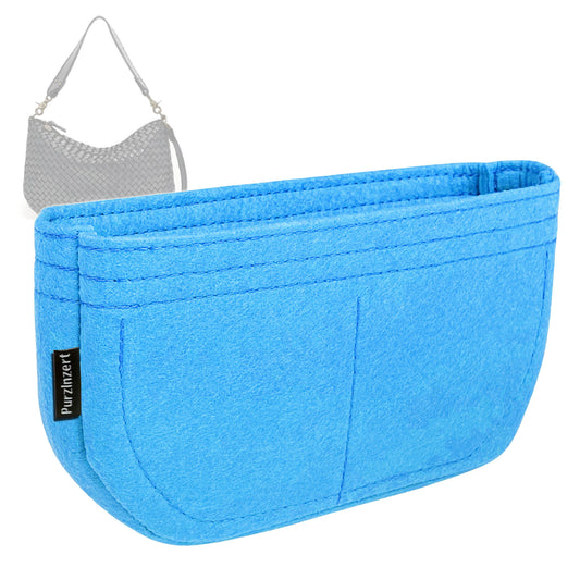 Bag Insert for (Clare V., Petit Moyen) Organizer Tote Purse Organiser Liner Shaper [Premium Felt Material]