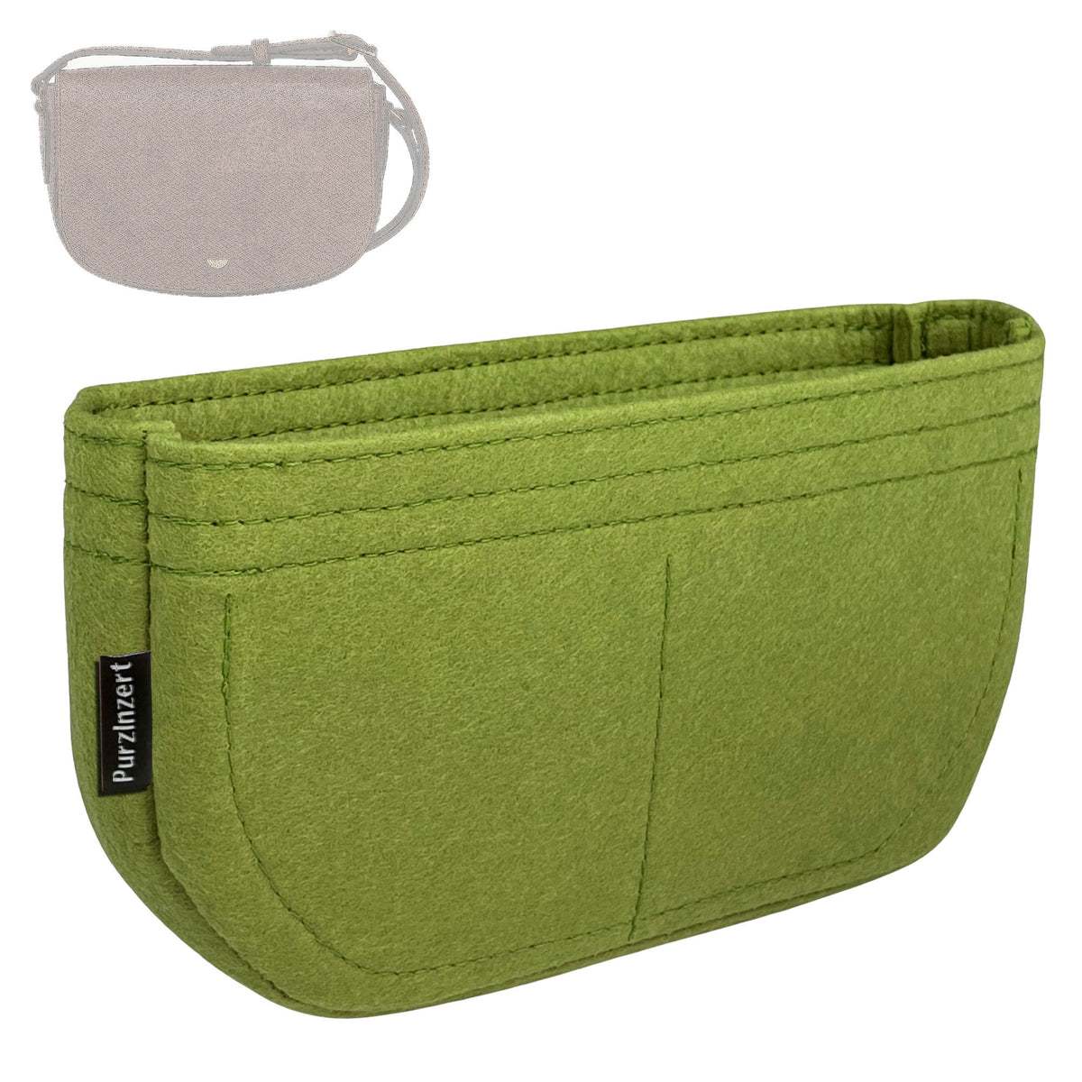 Bag Insert for (Longchamp, Epure S Crossbody bag) Organizer Tote Purse Organiser Liner Shaper [Premium Felt Material]