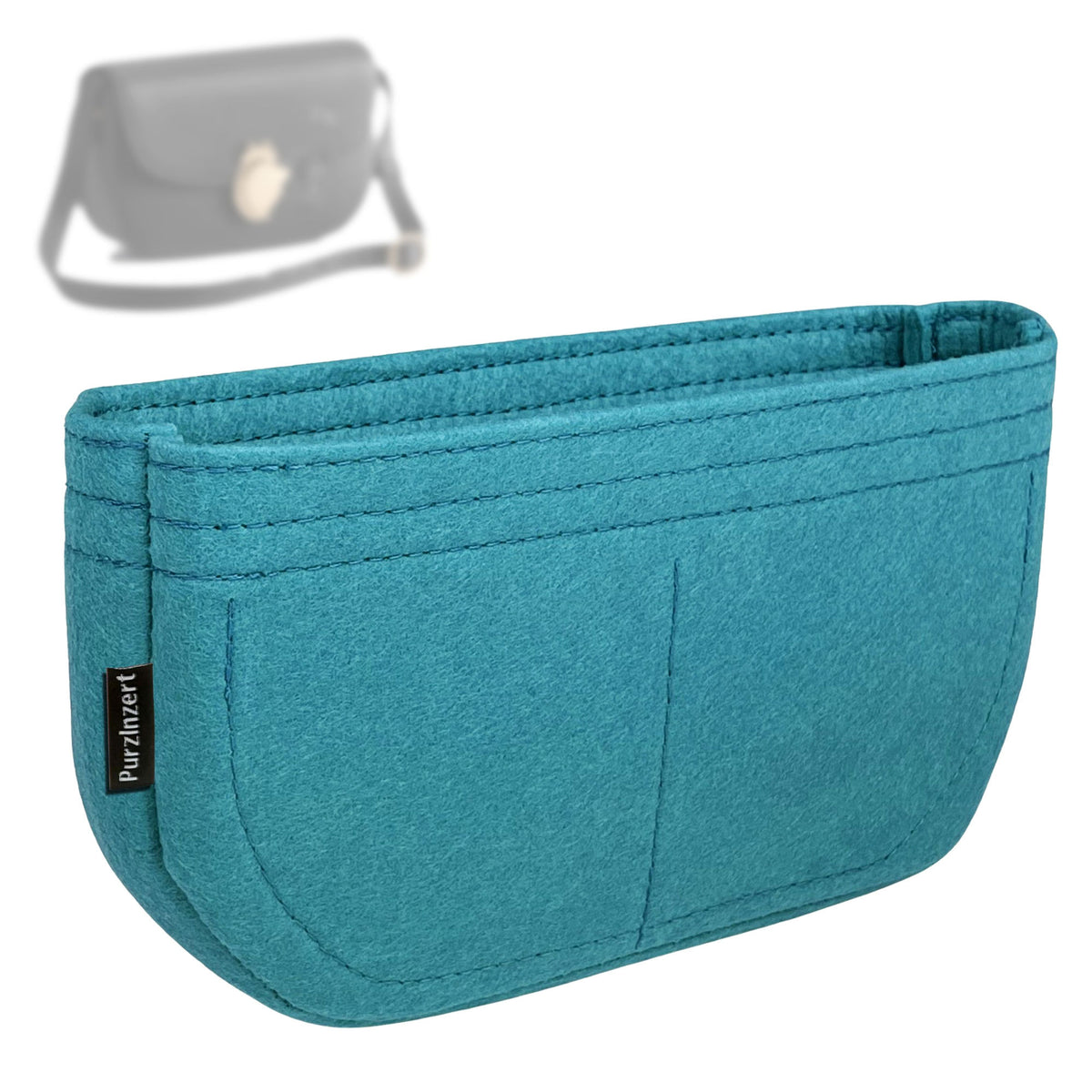 Bag Insert for (Dior, Medium Medaillon Flap Bag) Organizer Tote Purse Organiser Liner Shaper [Premium Felt Material]