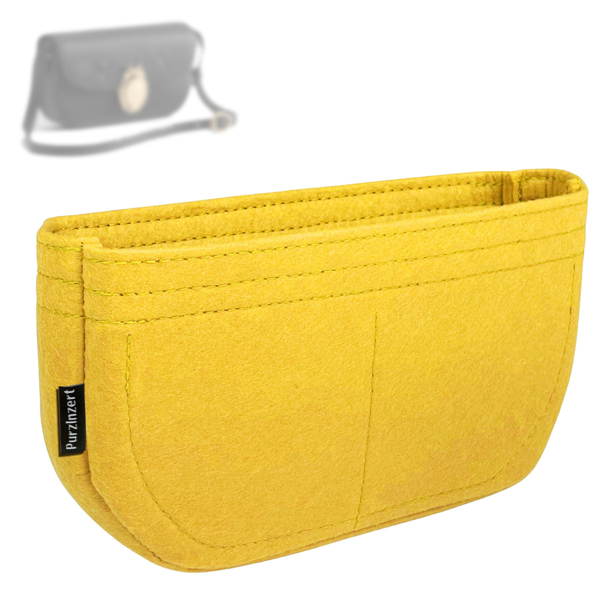 Bag Insert for (Dior, Small Medaillon Flap Bag) Organizer Tote Purse Organiser Liner Shaper [Premium Felt Material]