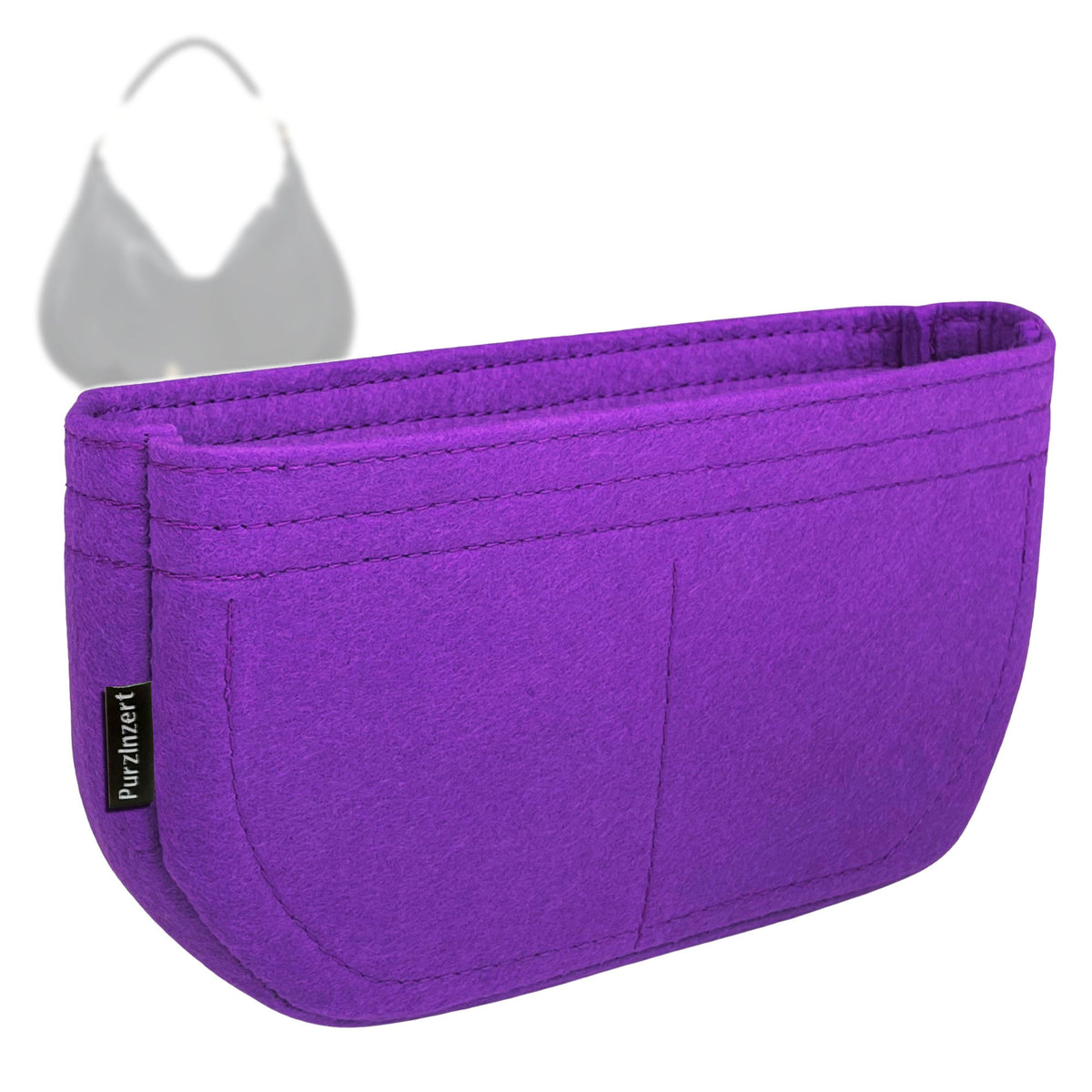 Bag Insert for (Chloe, Marcie Shoulder Bag) Organizer Tote Purse Organiser Liner Shaper [Premium Felt Material]