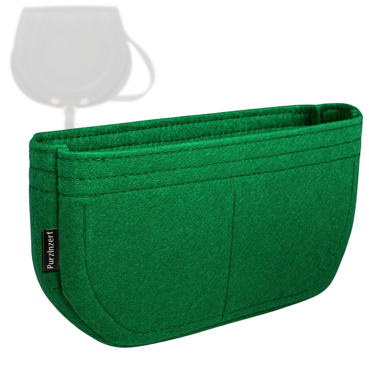 Bag Insert for (Chloe, Marcie Saddle Bag) Organizer Tote Purse Organiser Liner Shaper [Premium Felt Material]