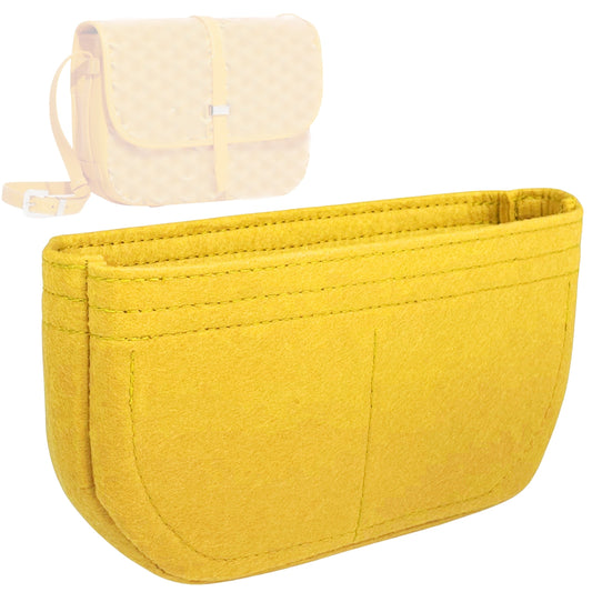 Bag Insert for (Goyard, Belvedere PM (Small)) Organizer Tote Purse Organiser Liner Shaper [Premium Felt Material]