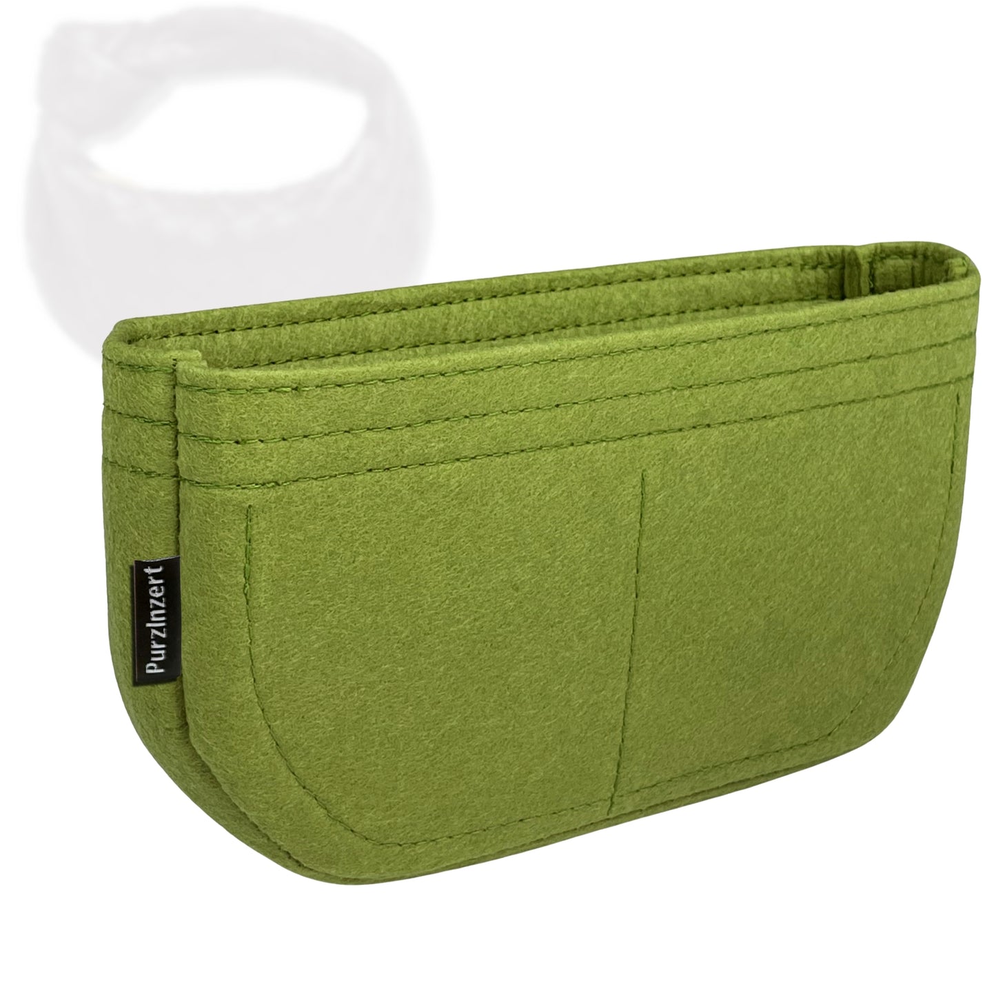 Bag Insert for (Bottega Veneta, Small Jodie) Organizer Tote Purse Organiser Liner Shaper [Premium Felt Material]