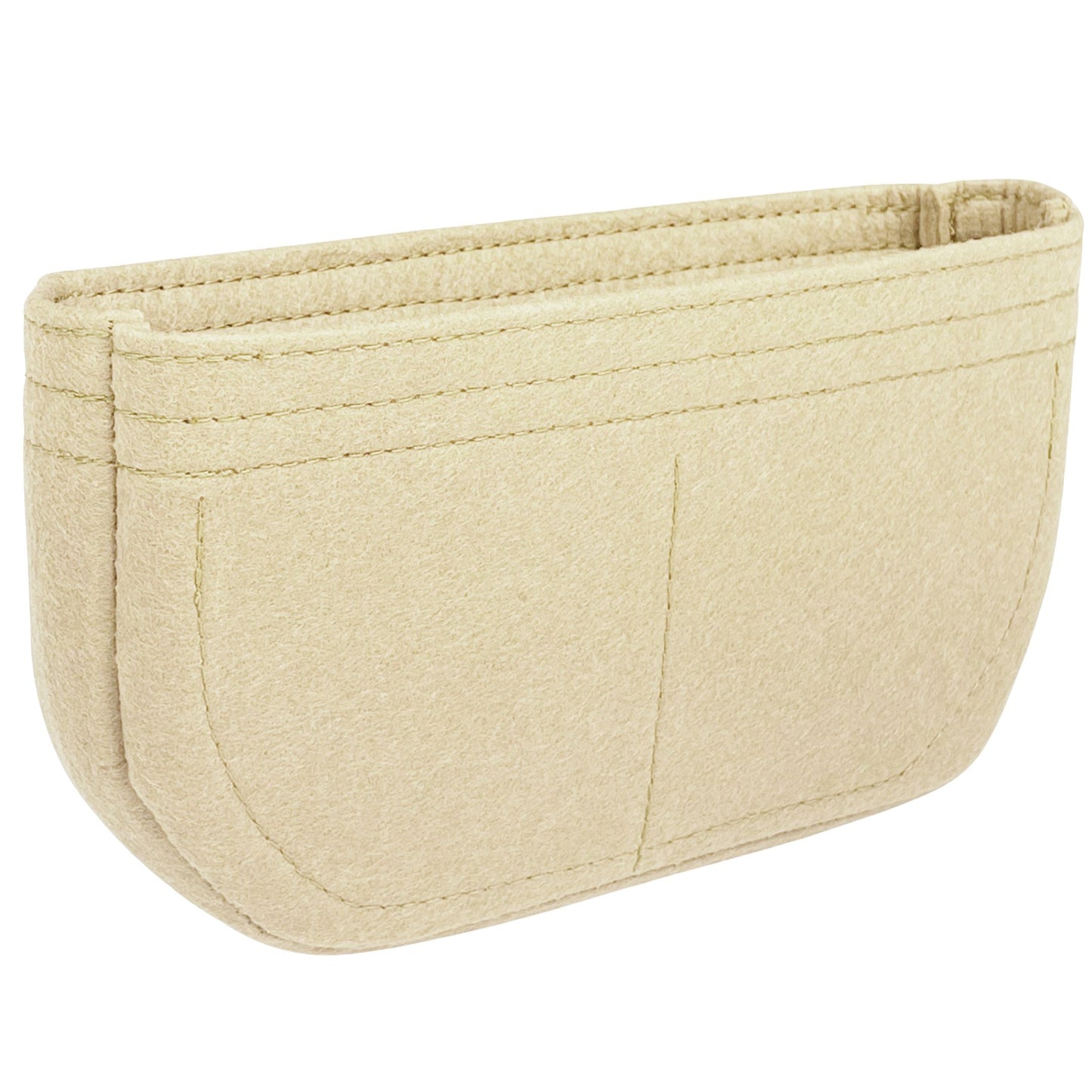Bag Insert for (Goyard, Belvedere MM (Medium)) Organizer of Felt Fabric