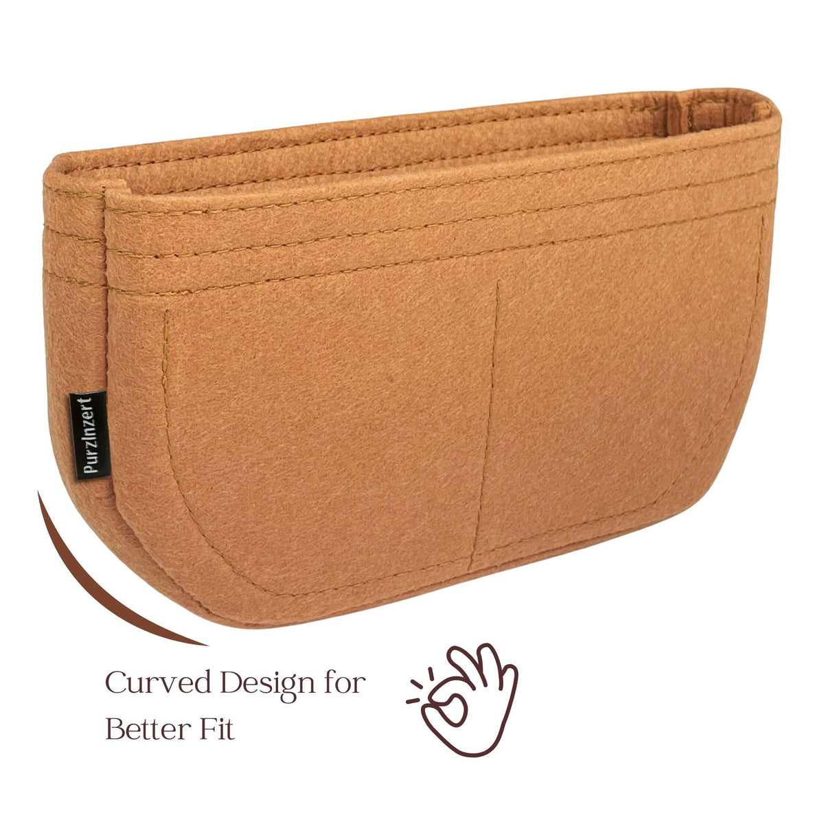 Bag Insert for (LV, Pochette Valley) Organizer of Felt Fabric