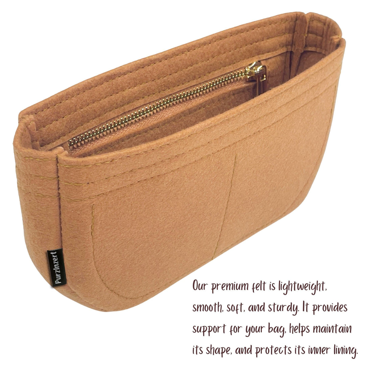 Bag Insert for (Saint Laurent (YSL), ICARE hobo) Organizer of Felt Fabric