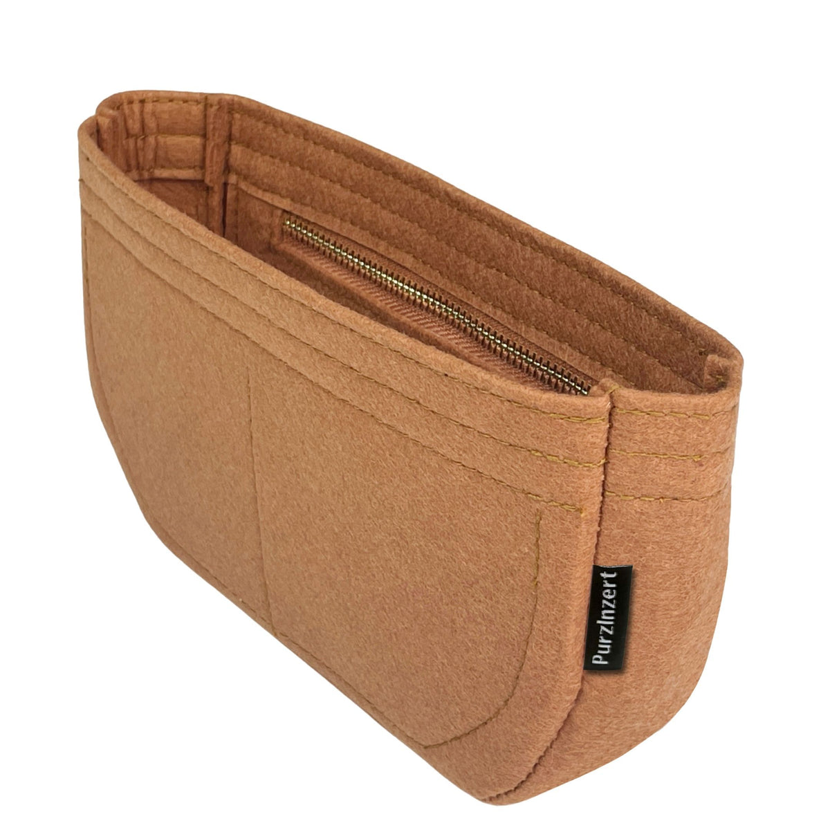 Bag Insert for (Celine, HALFMOON SOFT TRIOMPHE BAG IN SUPPLE SHINY LAMBSKIN) Organizer of Felt Fabric