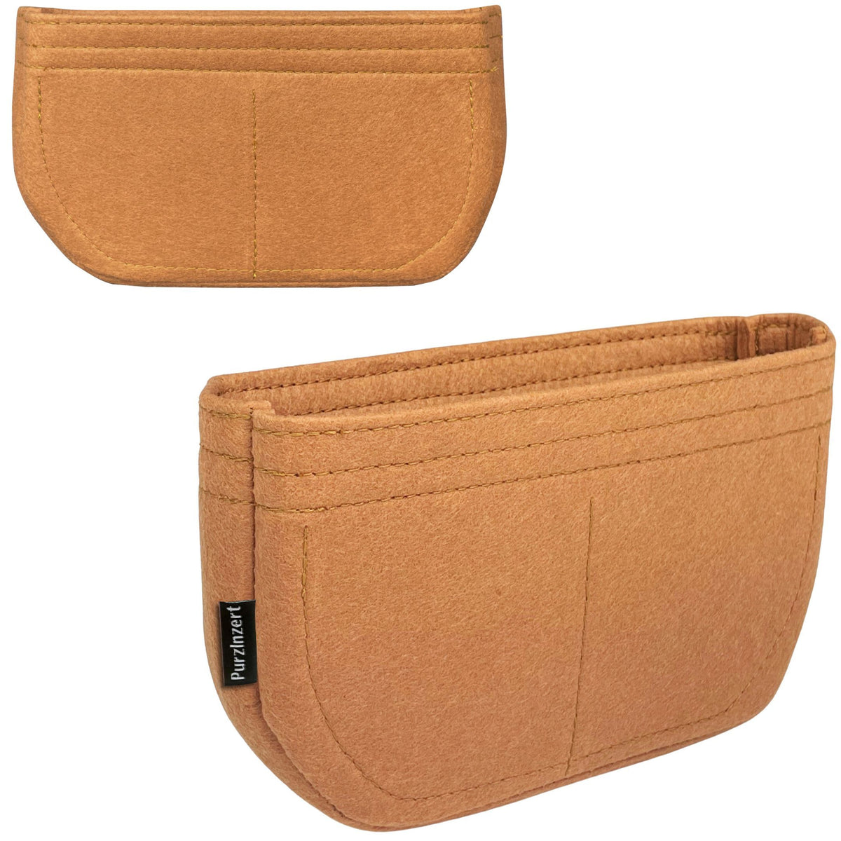 Bag Insert for (Celine, HALFMOON SOFT TRIOMPHE BAG IN SUPPLE SHINY LAMBSKIN) Organizer of Felt Fabric
