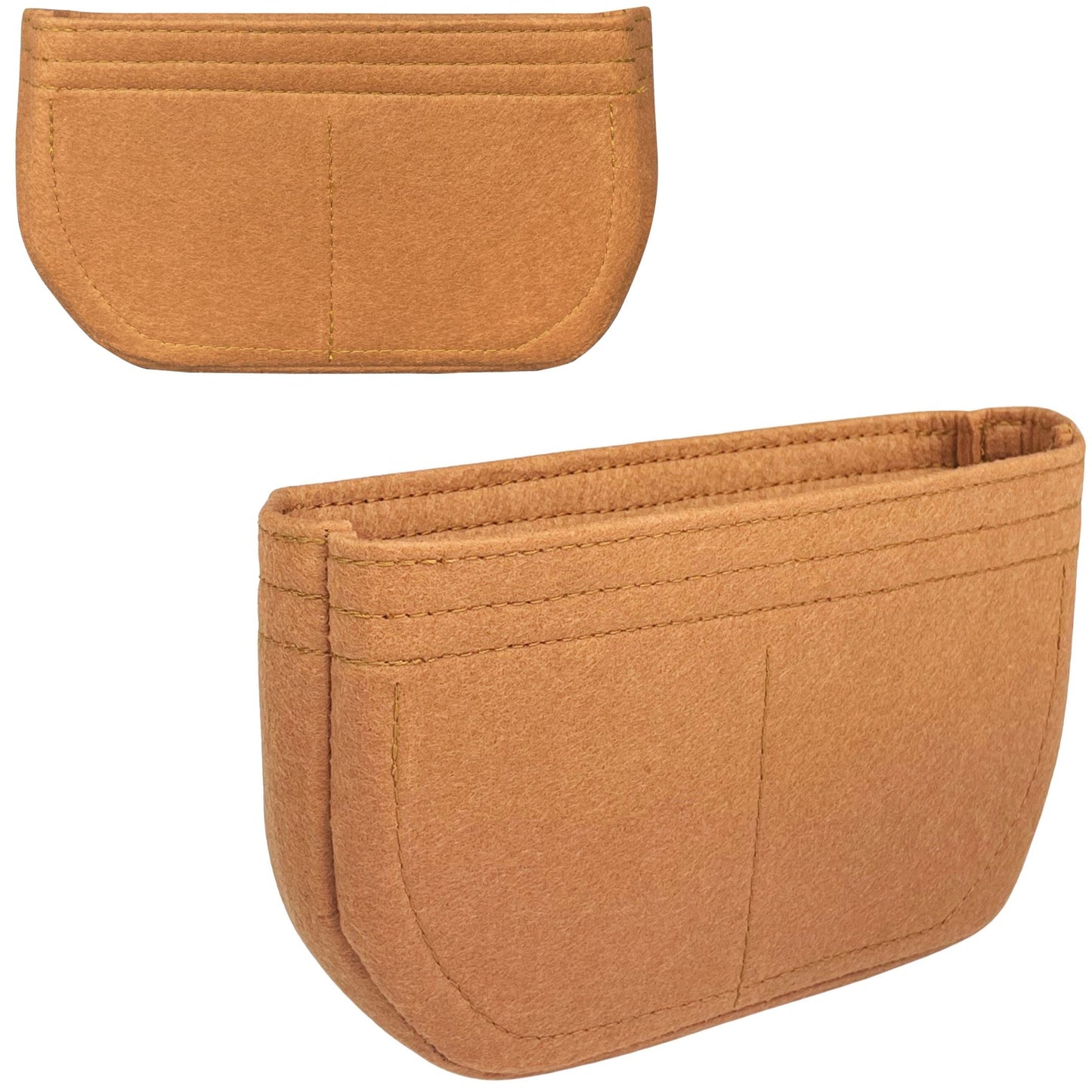 Bag Insert for (Goyard, Belvedere PM (Small)) Organizer of Felt Fabric