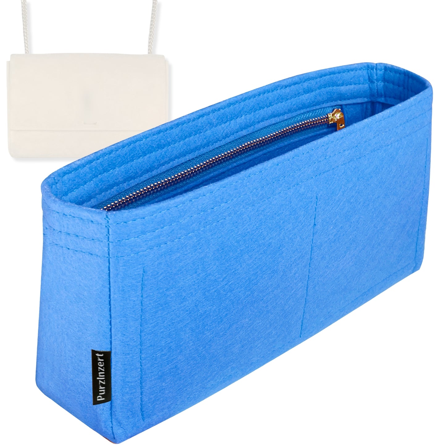 Bag Insert for (Saint Laurent (YSL), REVERSIBLE KATE Small) Organizer Tote Purse Organiser Liner Shaper [Premium Felt Material]