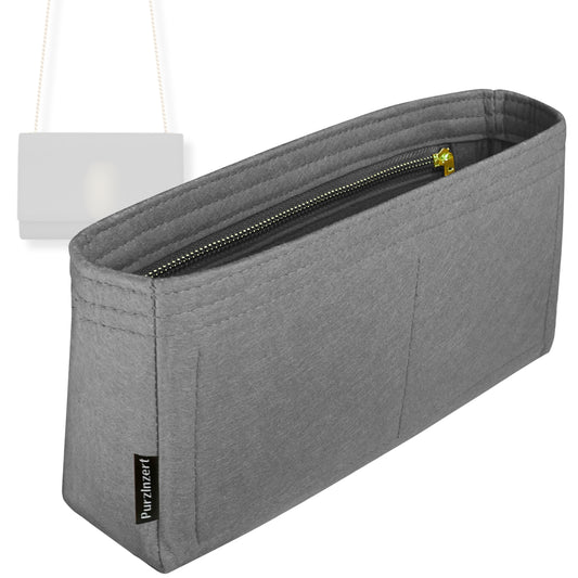 Bag Insert for (Saint Laurent (YSL), KATE Medium) Organizer Tote Purse Organiser Liner Shaper [Premium Felt Material]