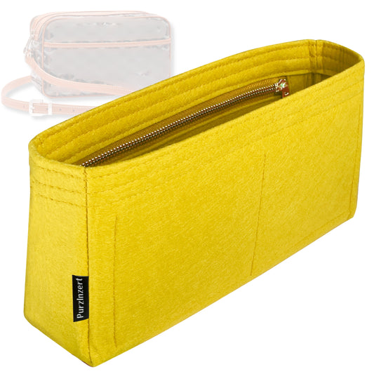 Bag Insert for (Goyard, Cap-Vert PM) Organizer Tote Purse Organiser Liner Shaper [Premium Felt Material]