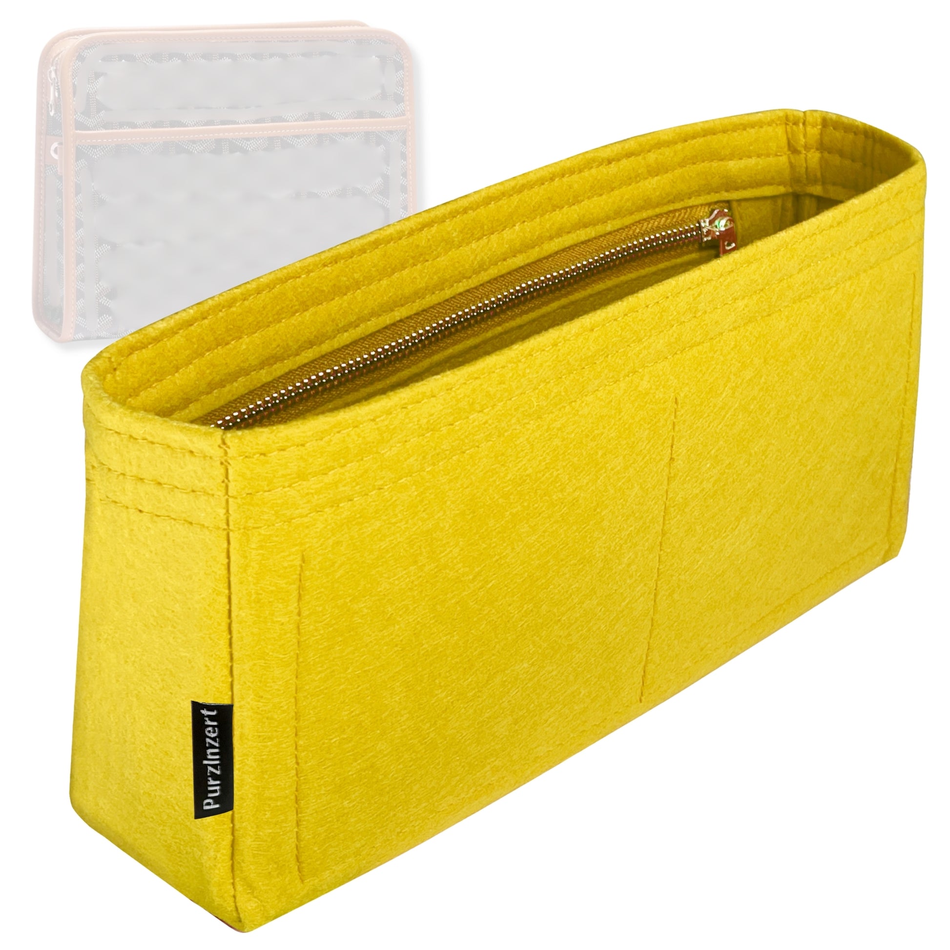 Bag Insert for (Goyard, Jouvence MM) Organizer Tote Purse Organiser Liner Shaper [Premium Felt Material]