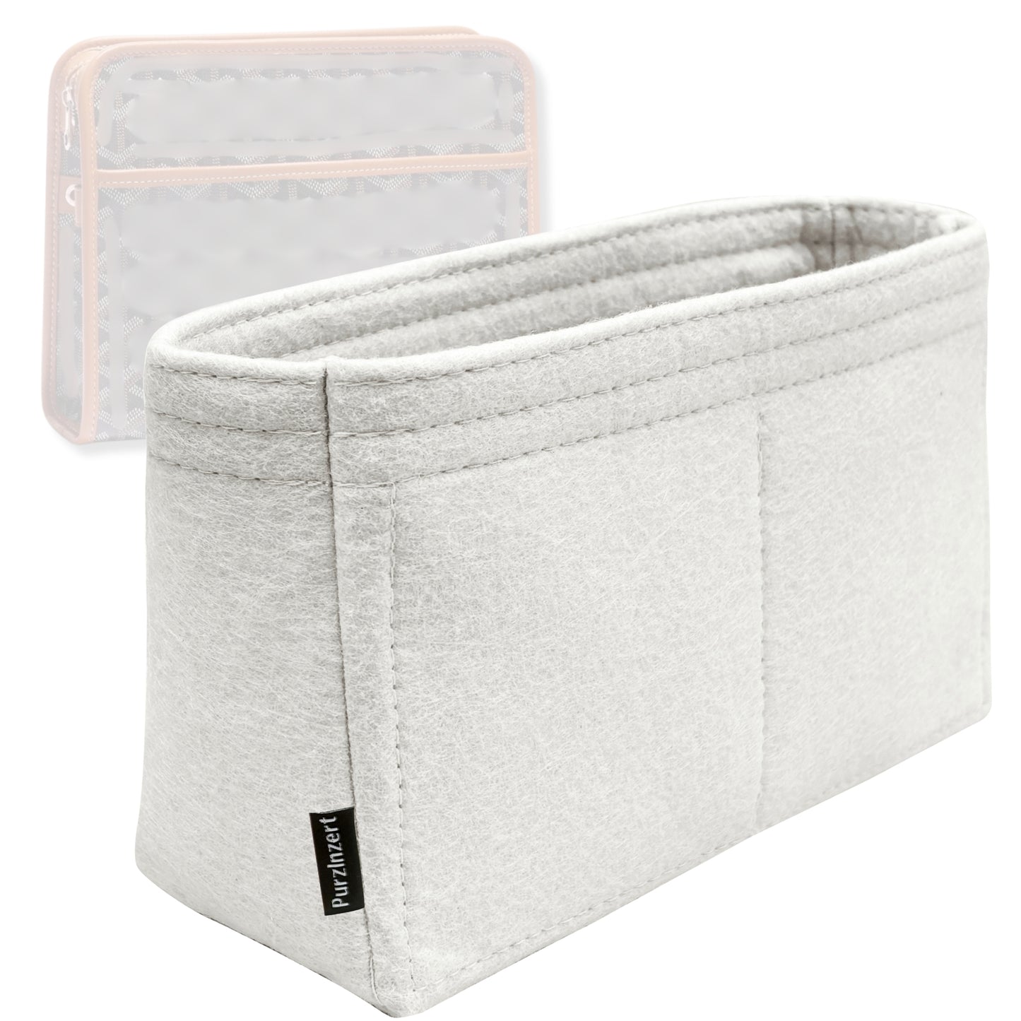 Bag Insert for (Goyard, Jouvence GM) Organizer Tote Purse Organiser Liner Shaper [Premium Felt Material]