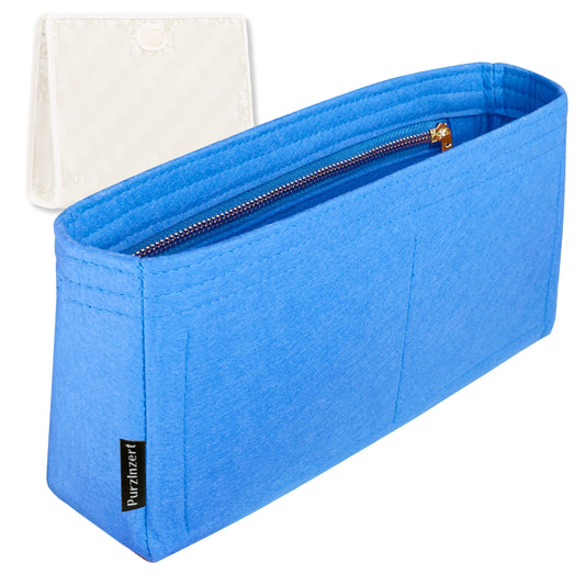 Bag Insert for (Dior, 30 Montaigne Dea Pouch) Organizer Tote Purse Organiser Liner Shaper [Premium Felt Material]