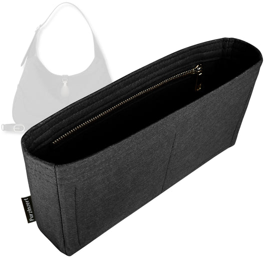 Bag Insert for (Gucci, Jackie 1961 Large) Organizer Tote Purse Organiser Liner Shaper [Premium Felt Material]