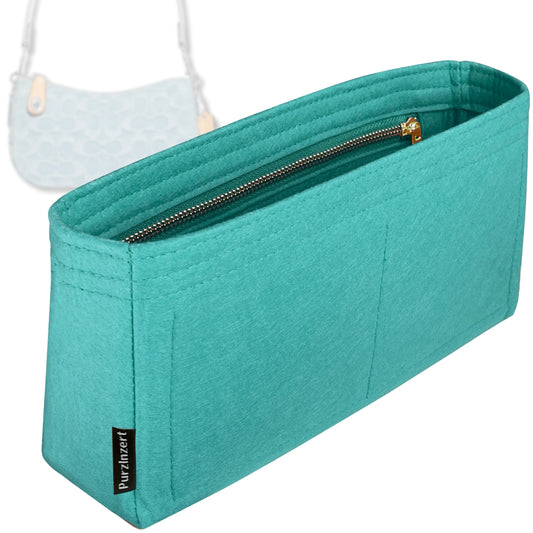 Bag Insert for (Coach, Swinger 20) Organizer Tote Purse Organiser Liner Shaper [Premium Felt Material]