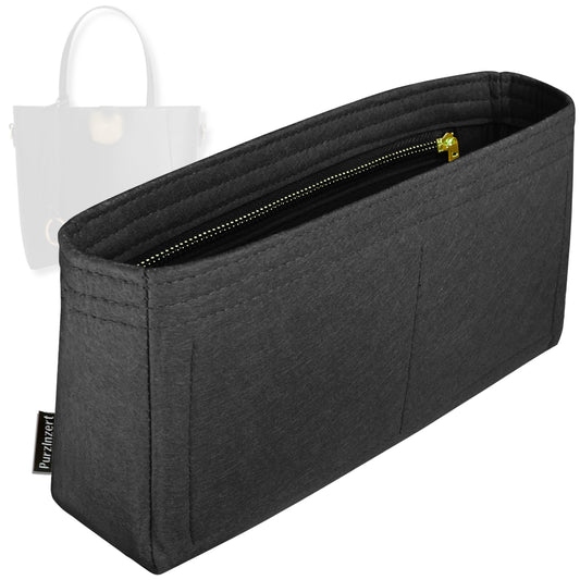 Bag Insert for (Balenciaga, Hourglass Soft Tote Small) Organizer Tote Purse Organiser Liner Shaper [Premium Felt Material]