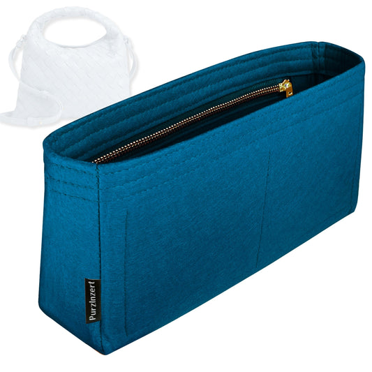 Bag Insert for (Bottega Veneta, BV Hop Mini) Organizer Tote Purse Organiser Liner Shaper [Premium Felt Material]