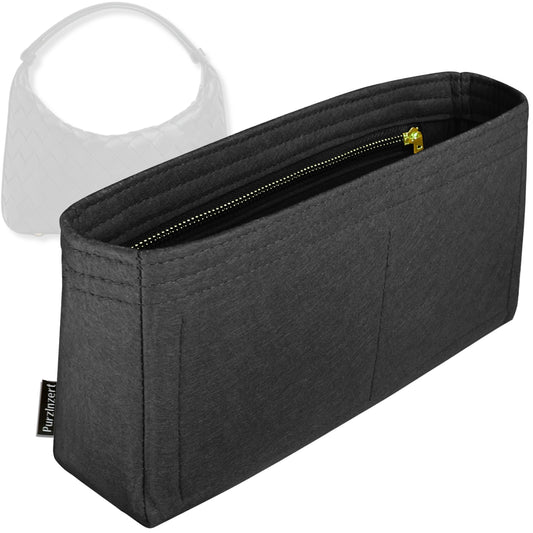 Bag Insert for (Bottega Veneta, BV Wallace) Organizer Tote Purse Organiser Liner Shaper [Premium Felt Material]