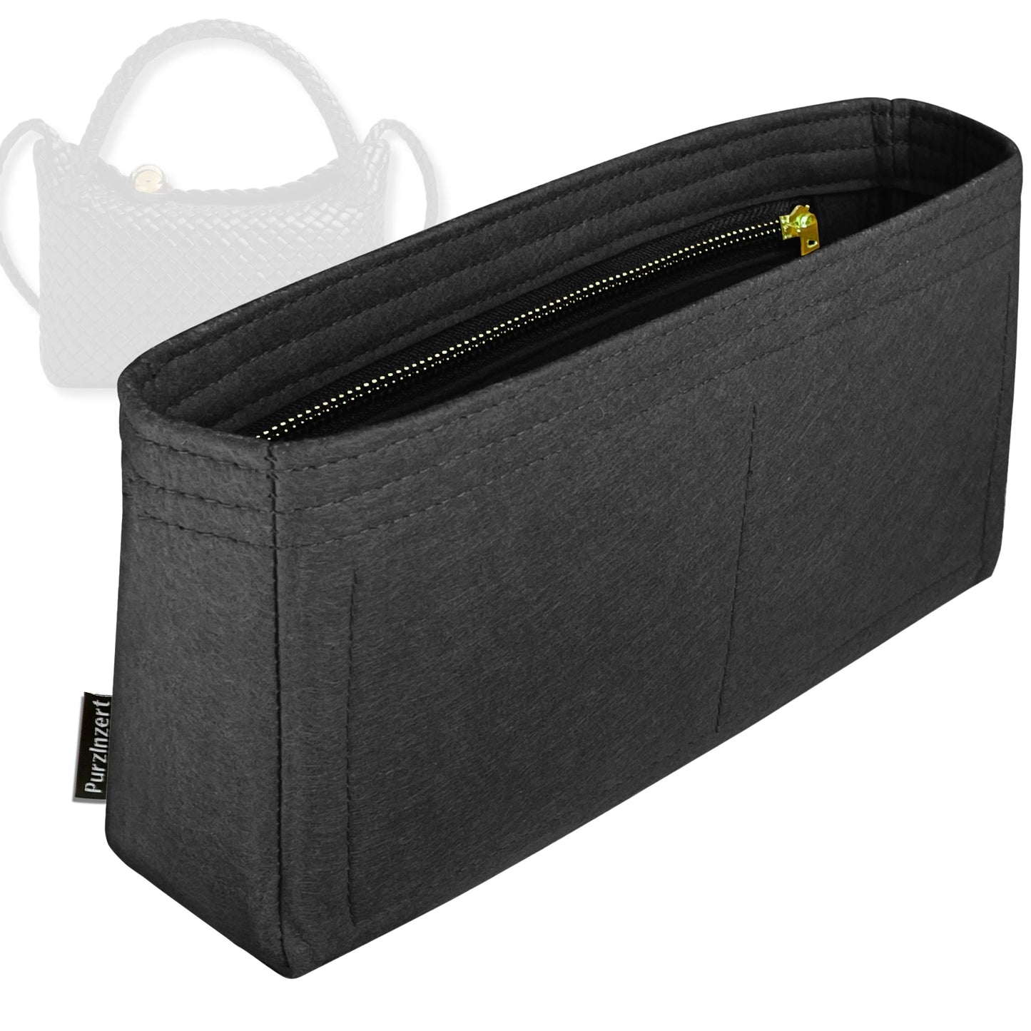 Bag Insert for (Bottega Veneta, Tosca Small) Organizer Tote Purse Organiser Liner Shaper [Premium Felt Material]