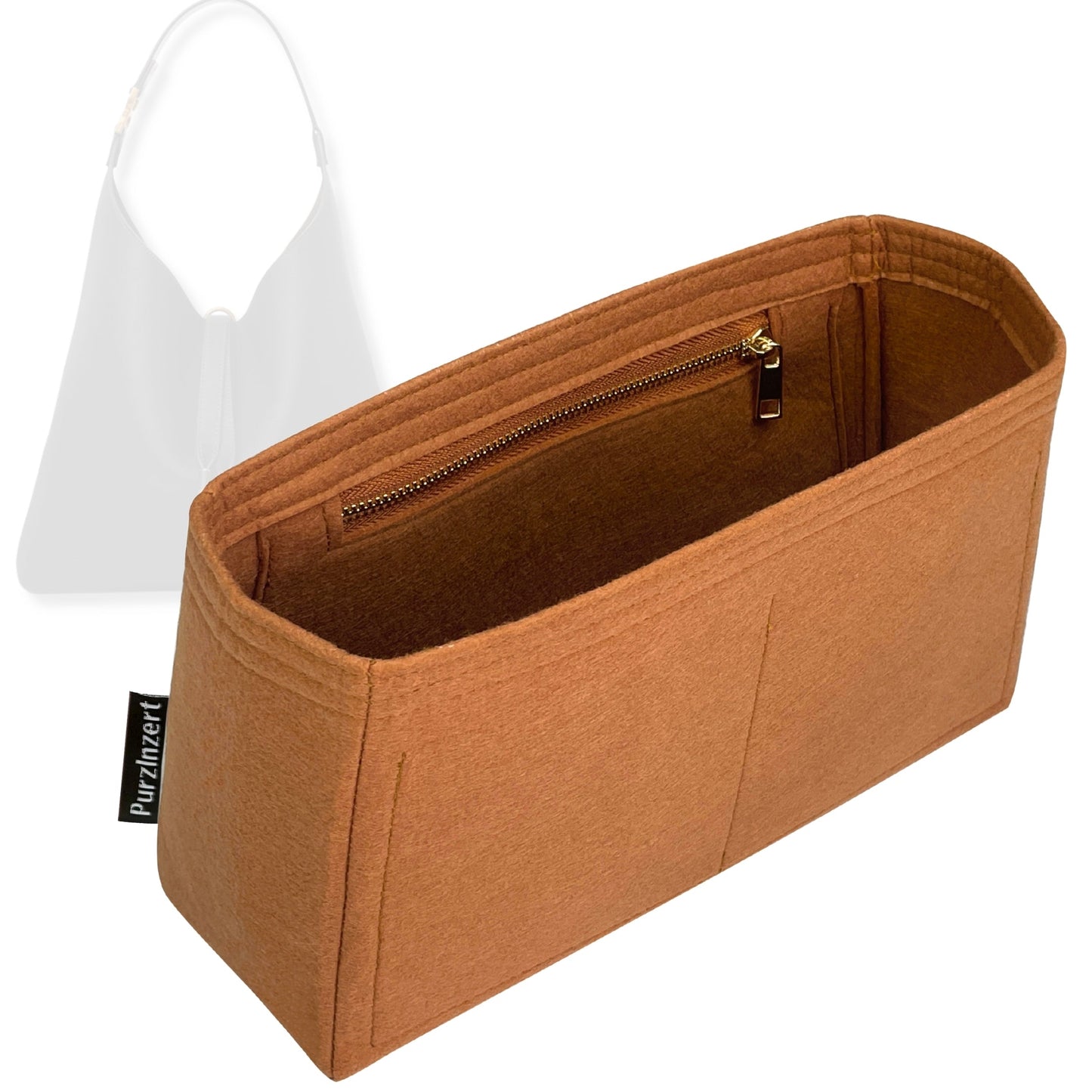 Bag Insert for (Chloe, Marcie Hobo Bag 36cm) Organizer Tote Purse Organiser Liner Shaper [Premium Felt Material]