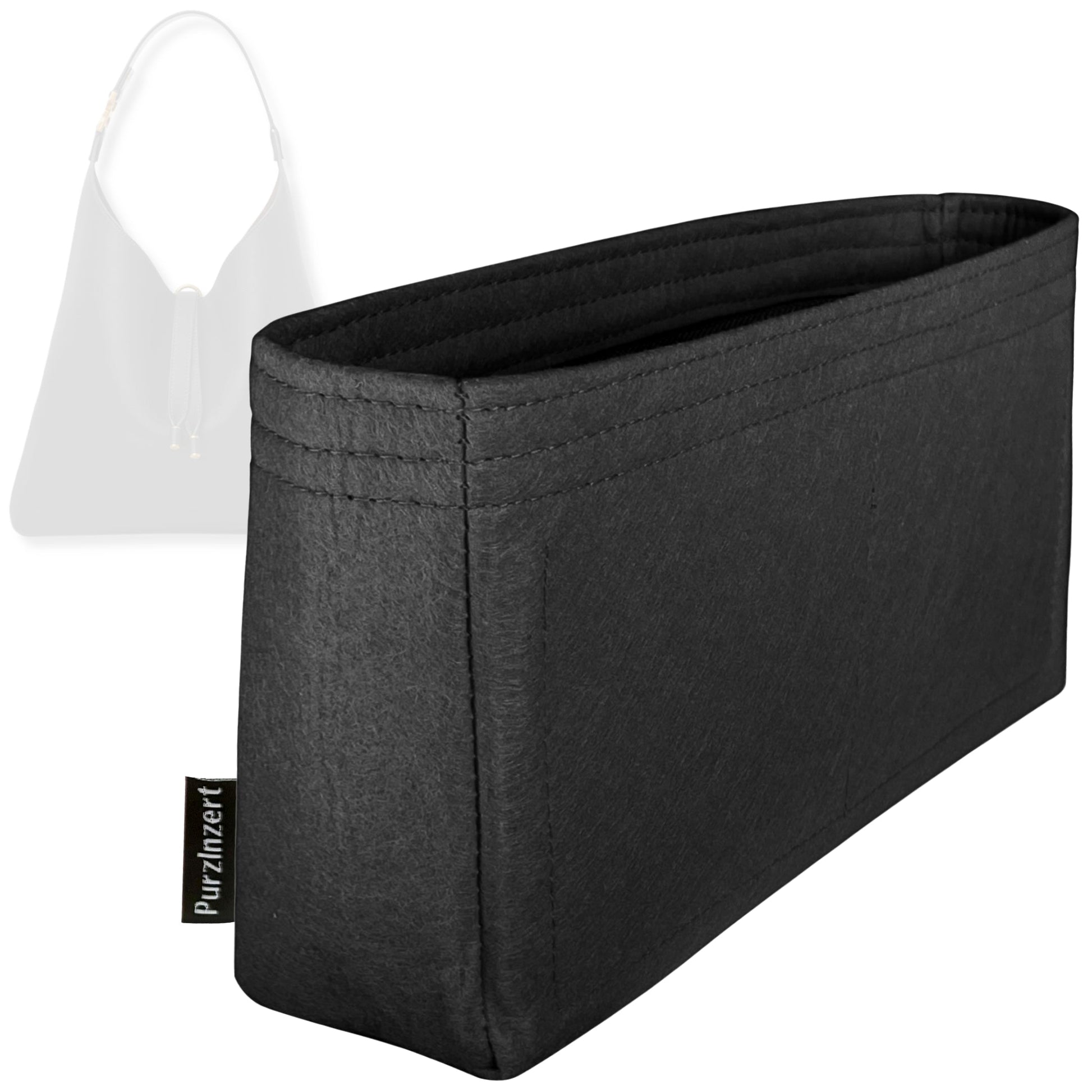 Bag Insert for (Chloe, Small Marcie Hobo Bag) Organizer Tote Purse Organiser Liner Shaper [Premium Felt Material]