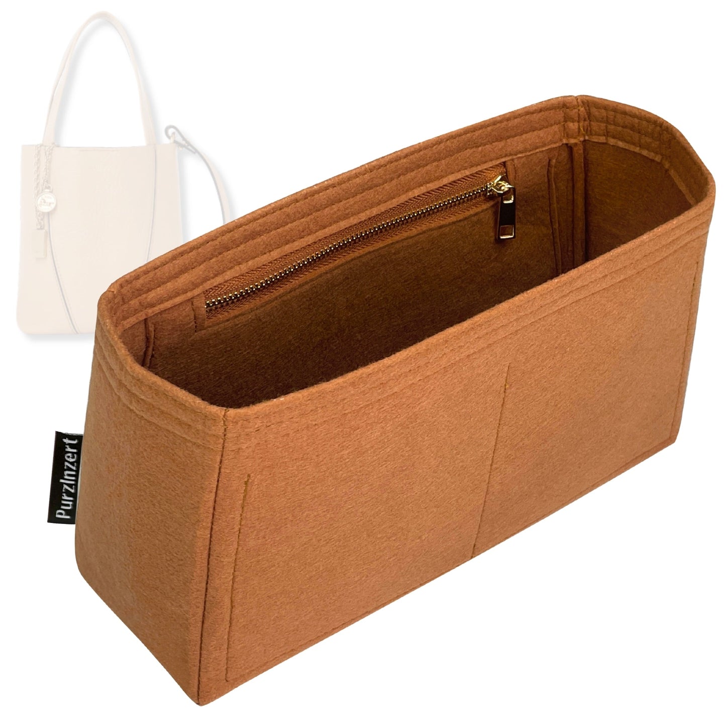 Bag Insert for (Chloe, Small Spin Tote) Organizer Tote Purse Organiser Liner Shaper [Premium Felt Material]