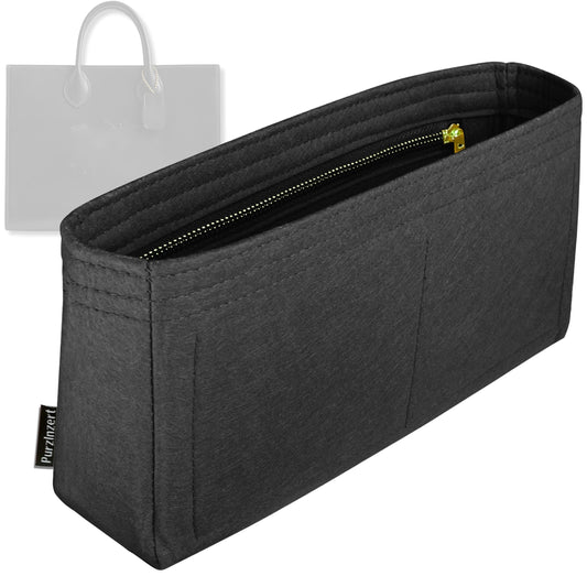 Bag Insert for (Coach, Ace Tote 17) Organizer Tote Purse Organiser Liner Shaper [Premium Felt Material]