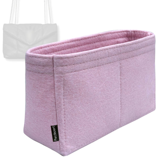 Bag Insert for (Saint Laurent (YSL), Small Puffer) Organizer Tote Purse Organiser Liner Shaper [Premium Felt Material]